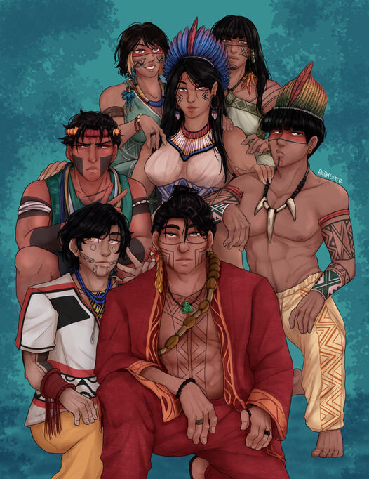 Fanart Fandom OCestadosBR (Estados do Norte)